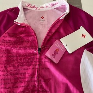 Specialized Women’s Pink Cycling Jersey - Riding for a Cure